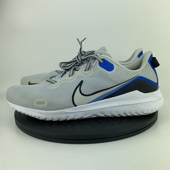 Nike Renew Ride Gray/Blue Athletic Training Shoes CD0311-009 Men's Size 11.5 - Picture 8 of 12